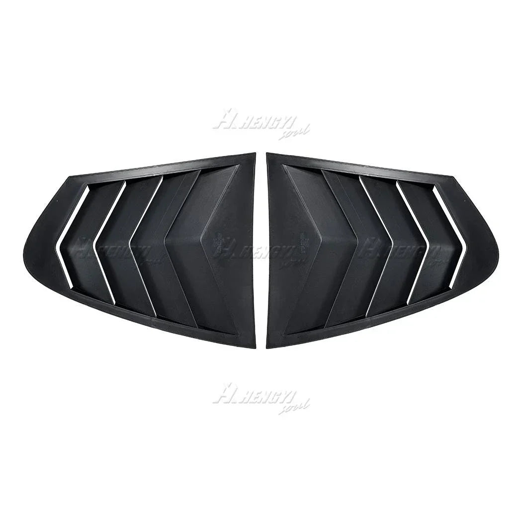 4DR Rear Side Window Louver Shutter Vent Cover for BMW 5-Series (2011–2017)