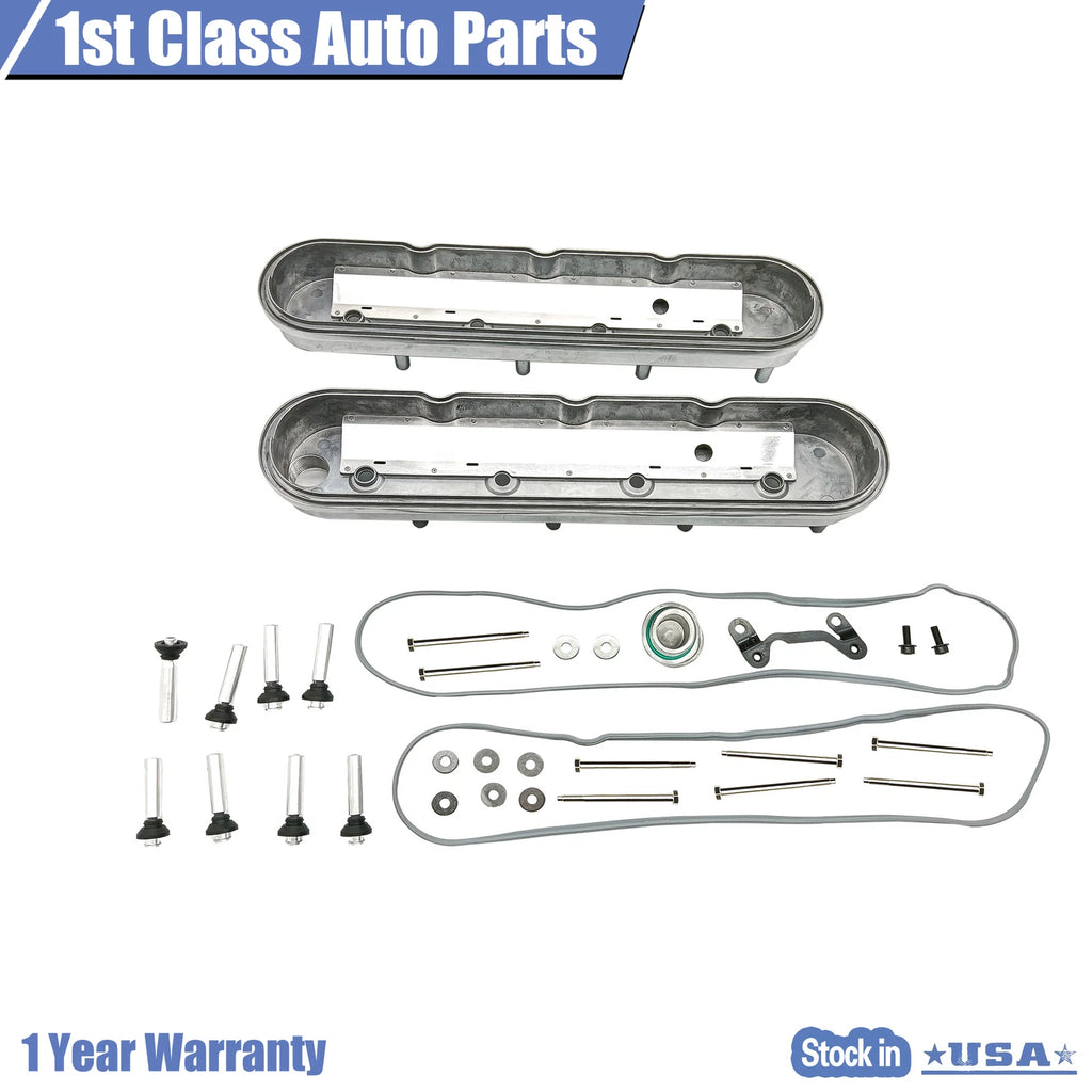 Aluminum Tall Valve Covers for LS1-LS7 5.3 6.0 (2001–2023)