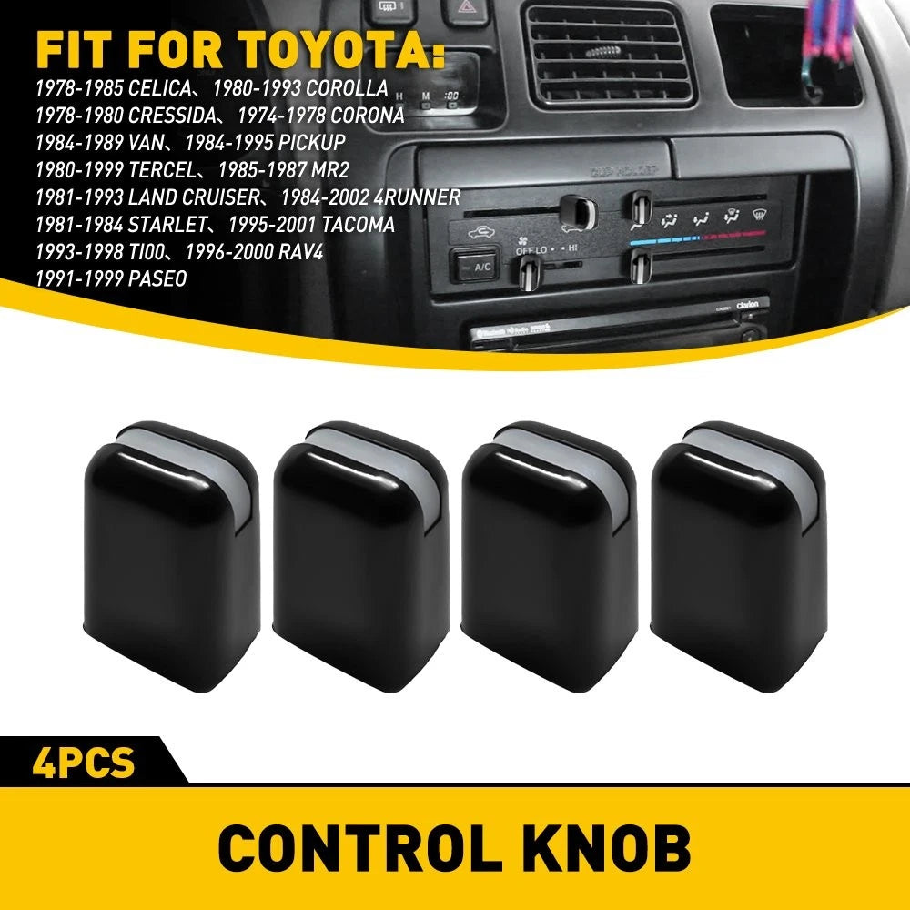 Air Conditioning Control Knob for Toyota Corolla, Pickup (1980–1995)