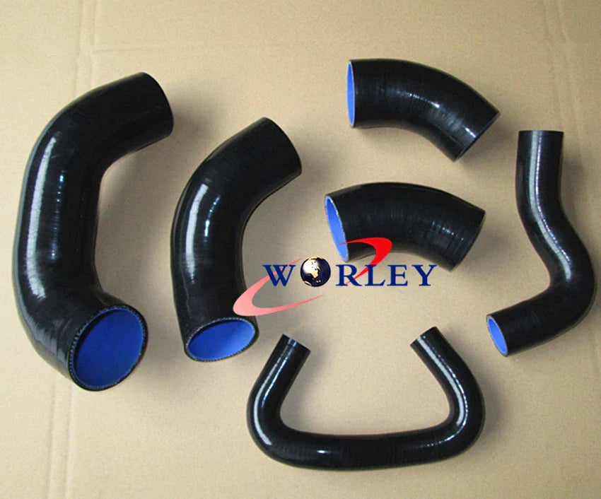 RED Silicone Intercooler Hose Kit for Mitsubishi Lancer Evo 7-9 (2001-2007)
