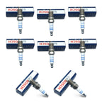 8X Bosch Double Platinum Spark Plugs for BMW E60 E63 E64 E65 E66 E53 (2001–2010)