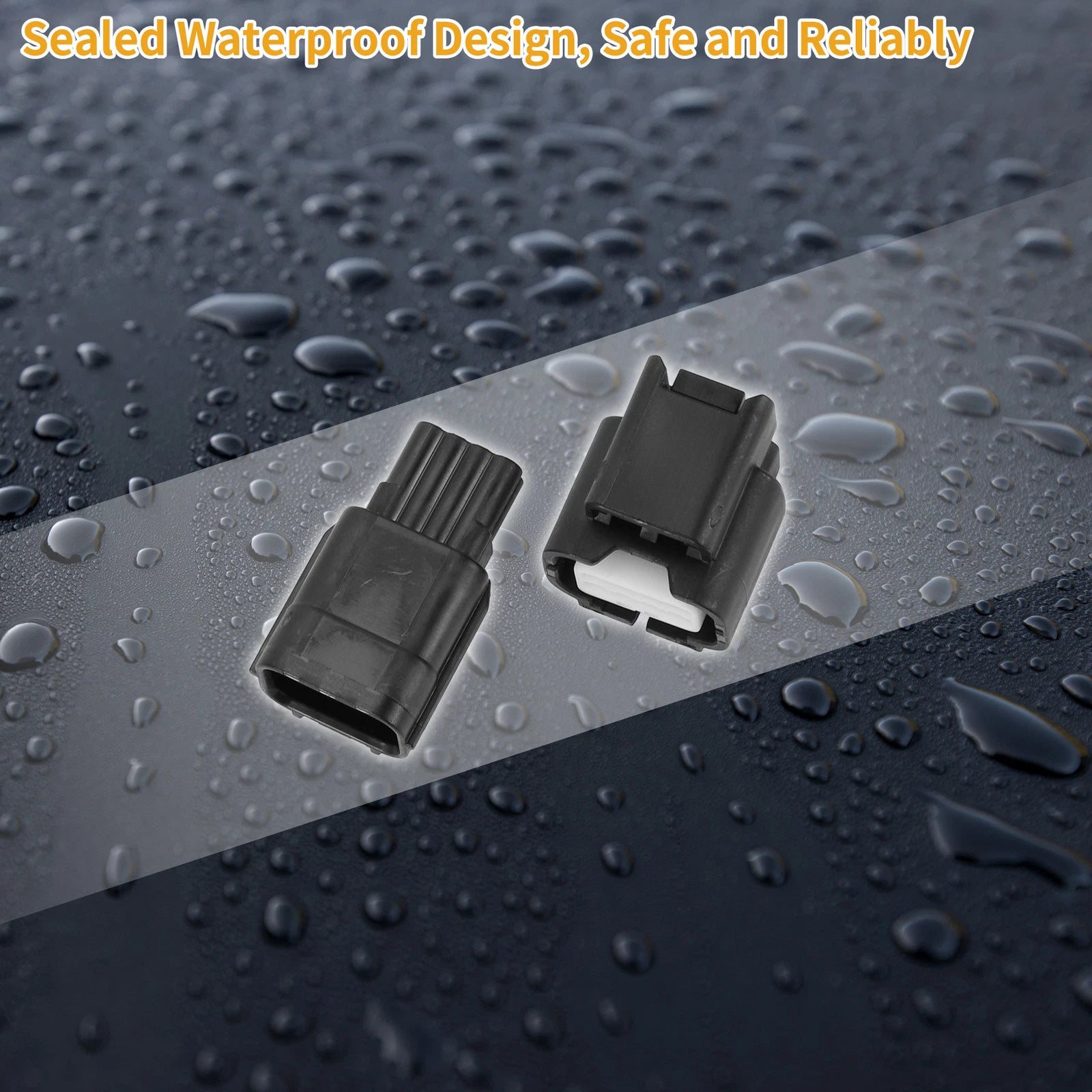 8 Pin Front Headlight Connector Plug for Honda 