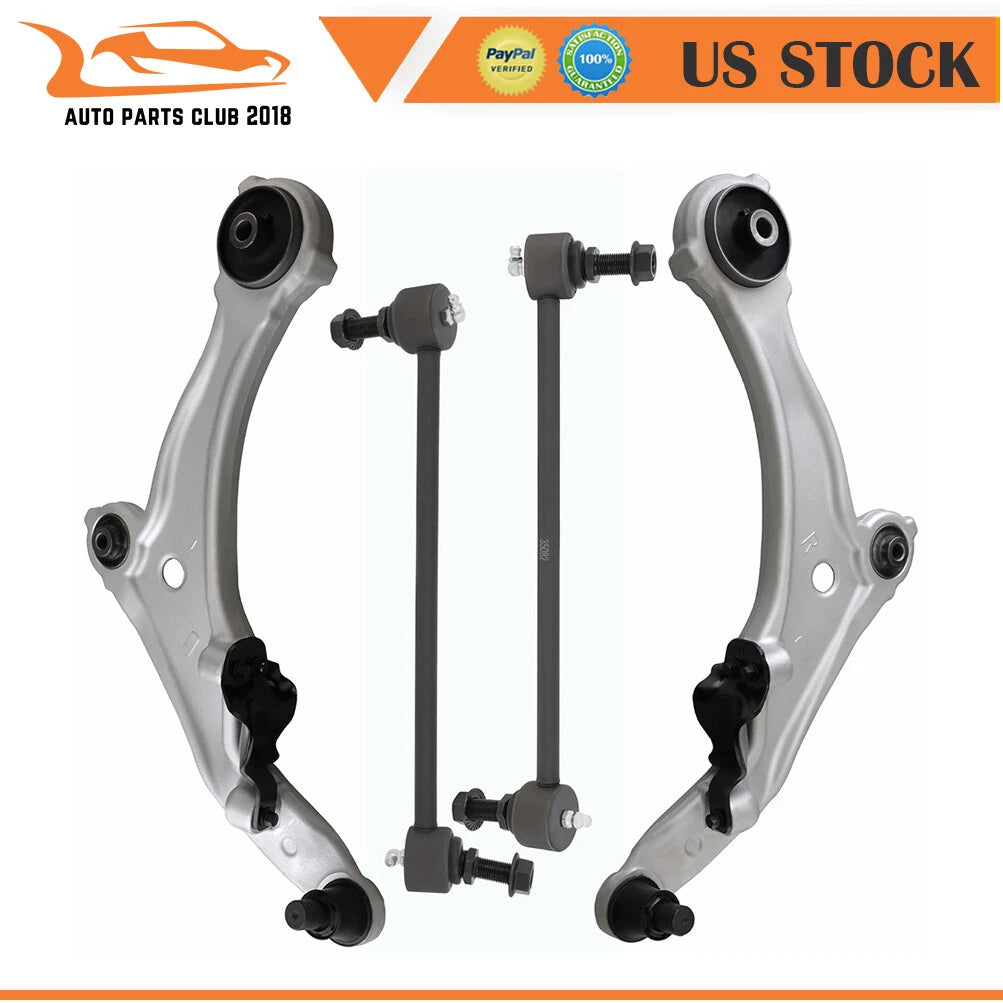 Set of 4 Front Lower Control Arms with Ball Joints for Nissan Maxima (2009–2014)