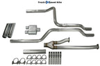 2.5" Dual Exhaust Kit for Toyota Tundra (2014–2021) - Chrome Tip