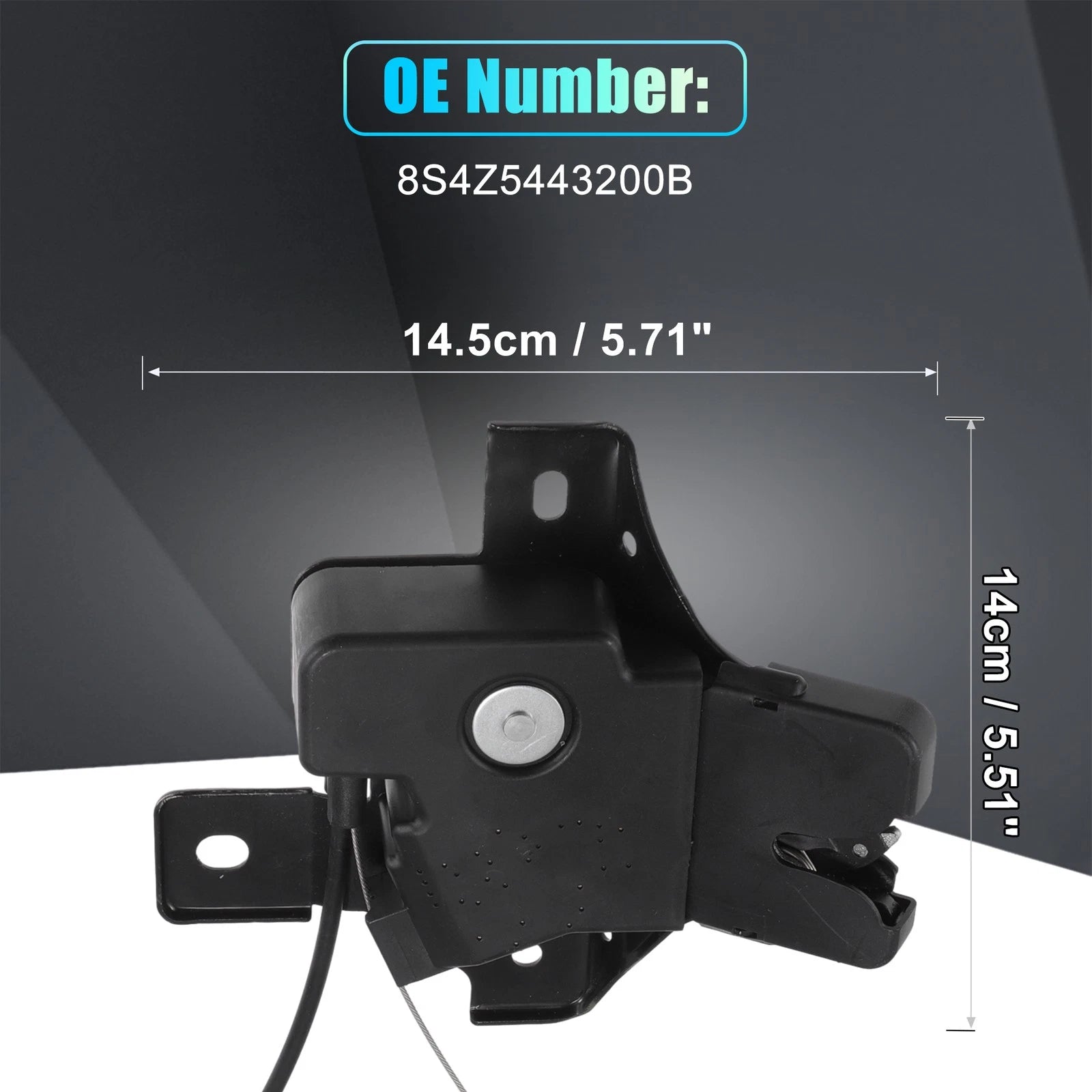 Set of 1 Rear Liftgate Door Lock Actuator for Ford Focus (2008–2009) No. 8S4Z5443200B