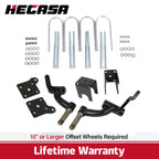 6 Inch Drop Spindle Lift Kit for EZGO TXT Gas/Electric (2001.5–2008.5)