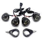 Smoke Lens Turn Signals Kit for Harley Davidson Bullet (41mm)