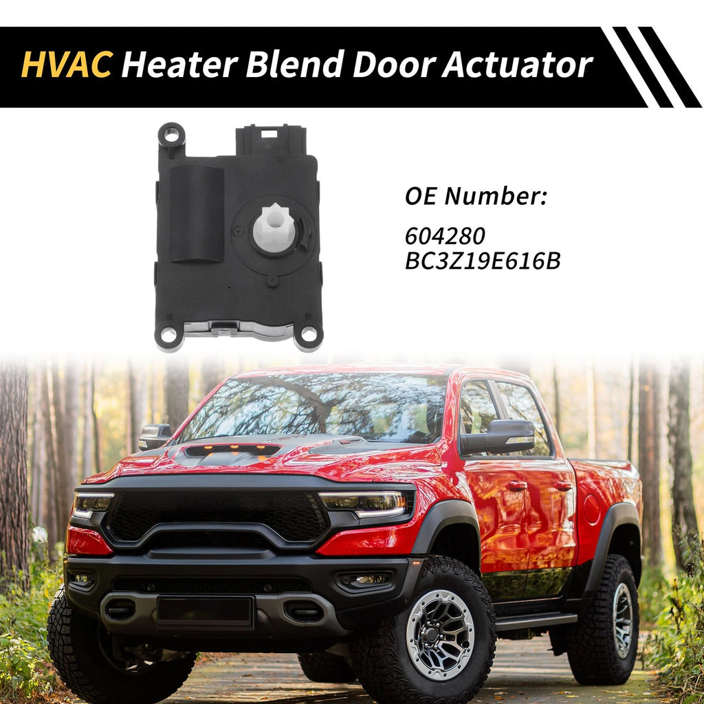 HVAC Air Door Actuator Heater Blend for Ford F-250 Super Duty (2011–2016) No. 604280