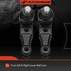 2X Front Lower Ball Joint for Kia Spectra (2000-2004) Sephia (1998-2001)