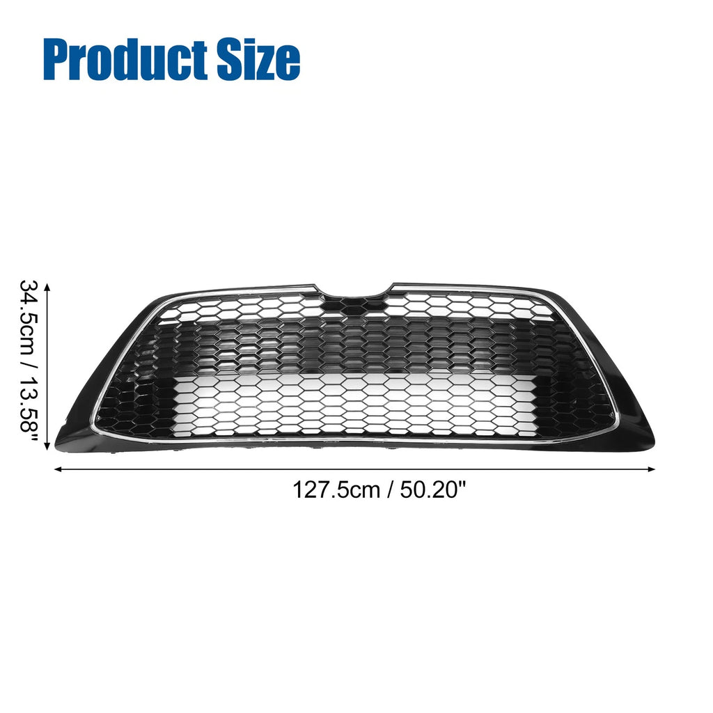 Front Lower Hood Bumper Grille for Toyota Corolla (2014–2019) - Chrome