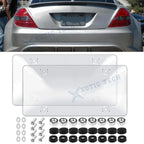License Plate Cover Shield Holder Guard for Standard US Plates (Fit US)