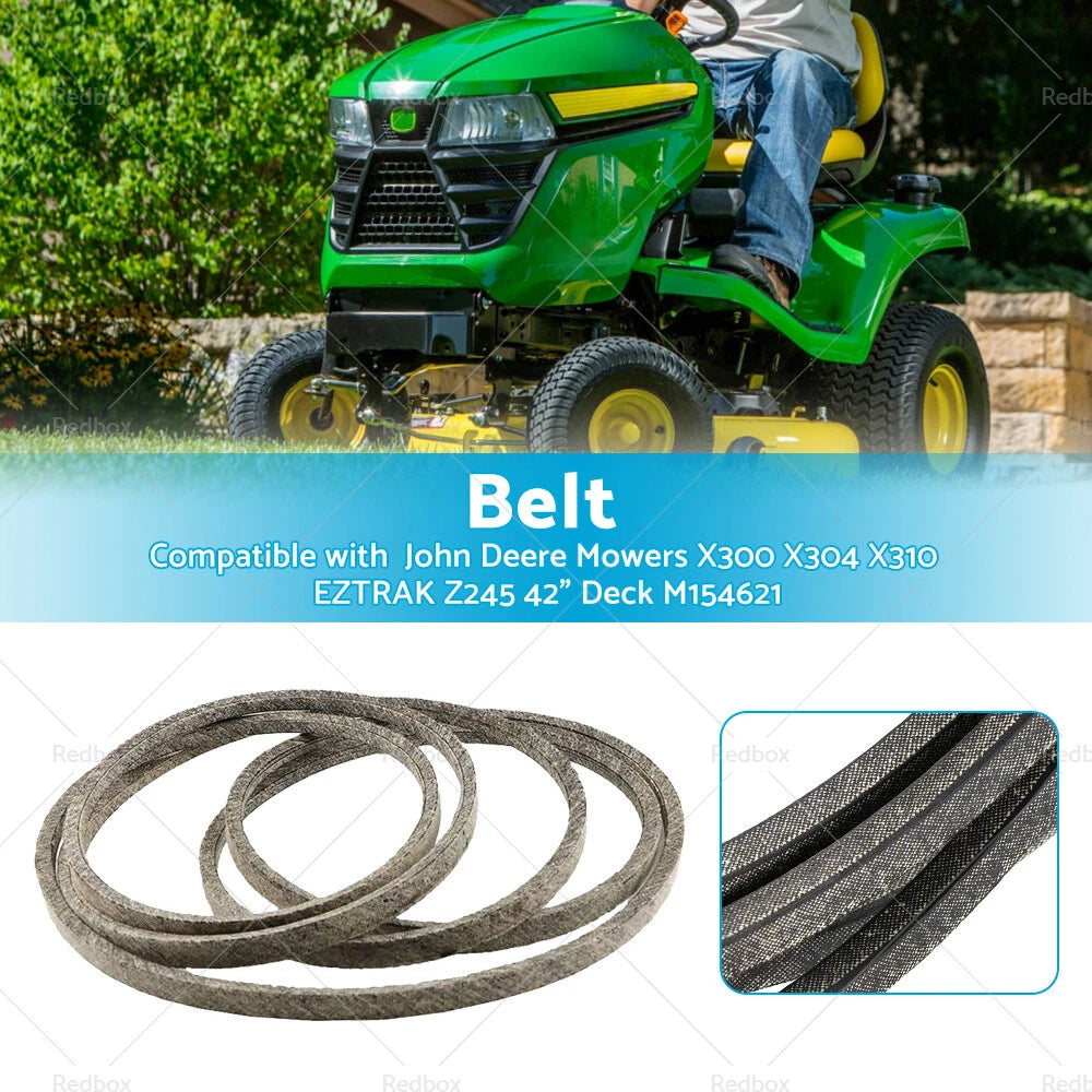 Belt for John Deere Mowers X300 X304 X310 EZTRAK Z245 42" Deck M154621
