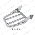 Chrome Tapered Luggage Rack for Harley Dyna (2006–2017), Softail (1984–2005), XL (2004–2017)