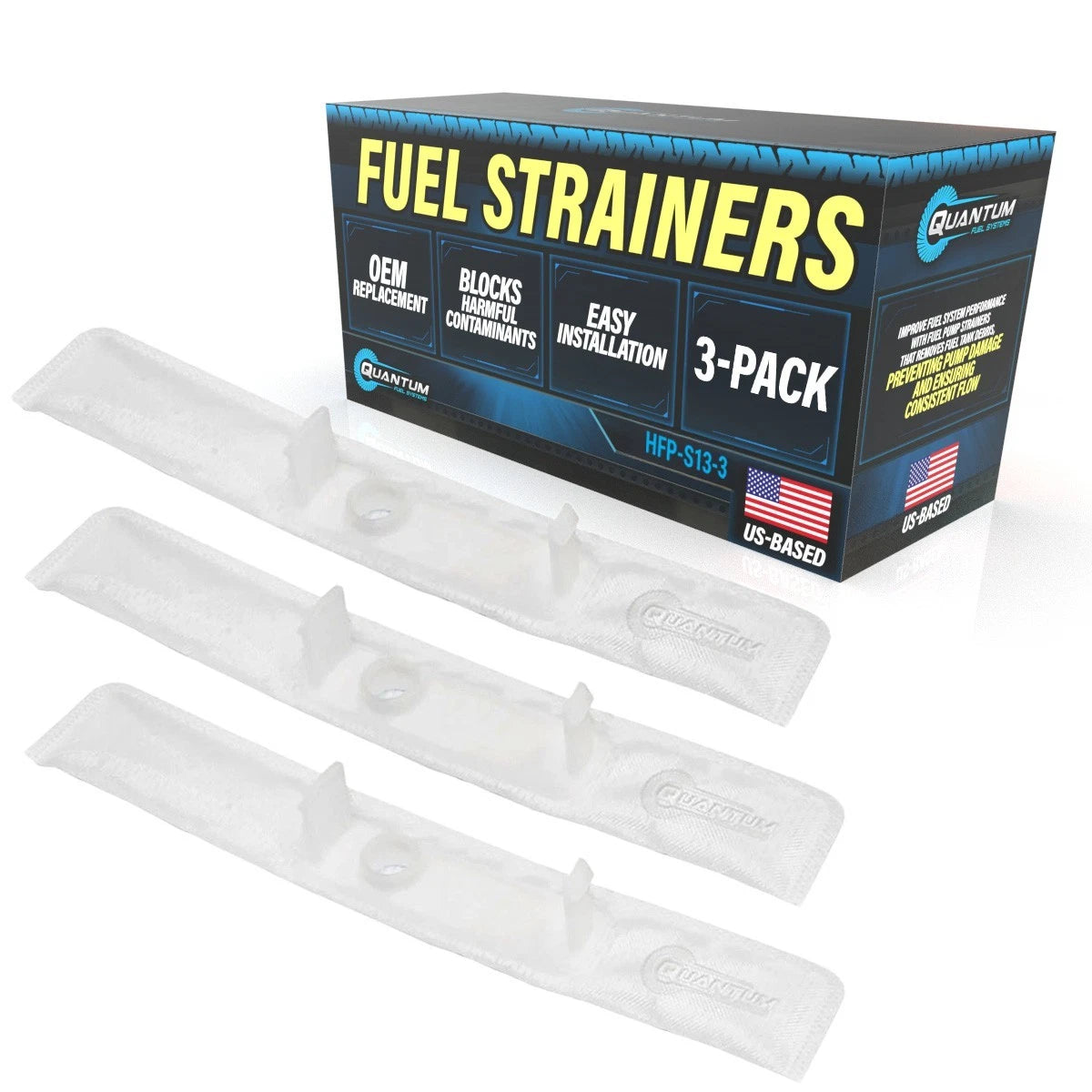 3X Fuel Pump Strainers for Harley-Davidson FXDWGI Dyna Wide Glide (2004–2008) 61016-04B