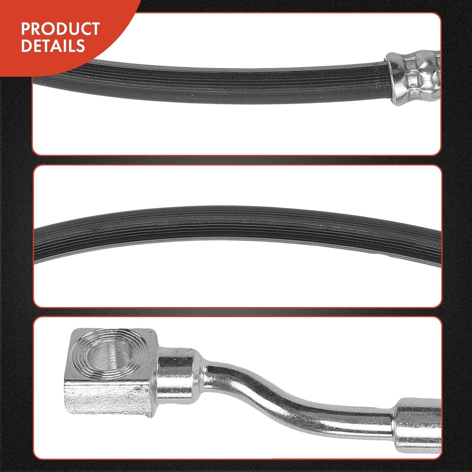 Rear Left Brake Hydraulic Hose for Chevrolet Silverado 1500 GMC (2001)