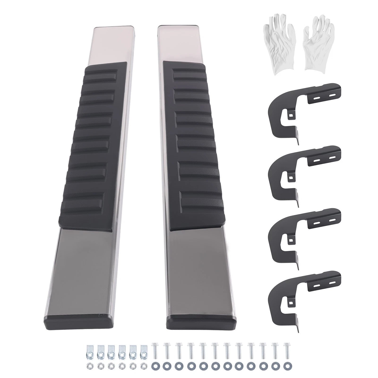 Nerf Bars Running Boards for Chevrolet Silverado GMC Sierra (2007–2019)