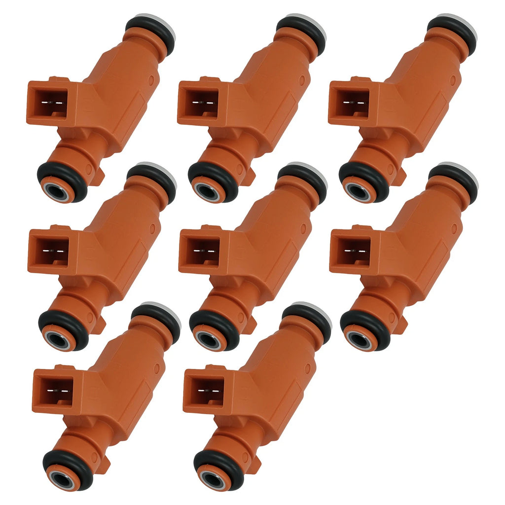 Set of 8 Fuel Injectors for Mercedes Benz CL500 CLK500 E500 G500 ML500 (2000–2006)