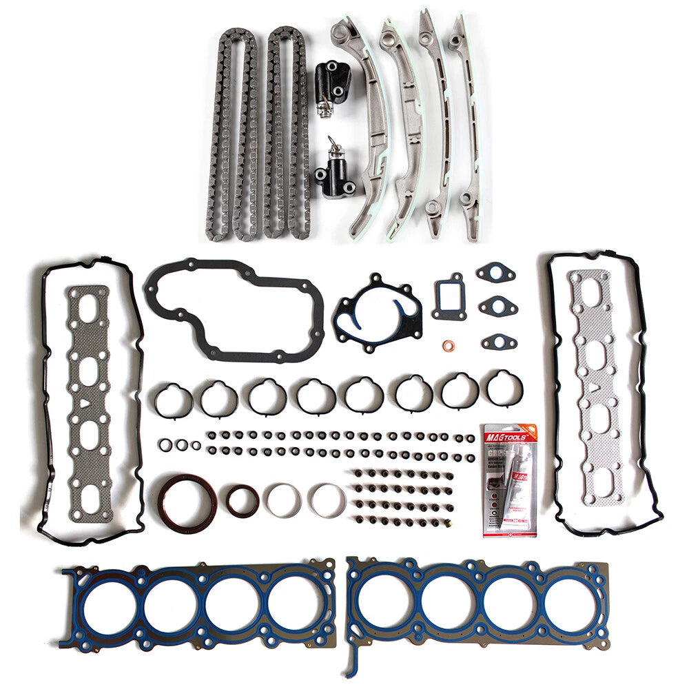 Head Gasket Set & Timing Chain Kit for Infiniti QX56, Nissan Pathfinder, Titan (2004–2015)