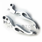 Chrome Brake Clutch Lever Hand Control for Harley XL Dyna Softail Touring (2000–2023)