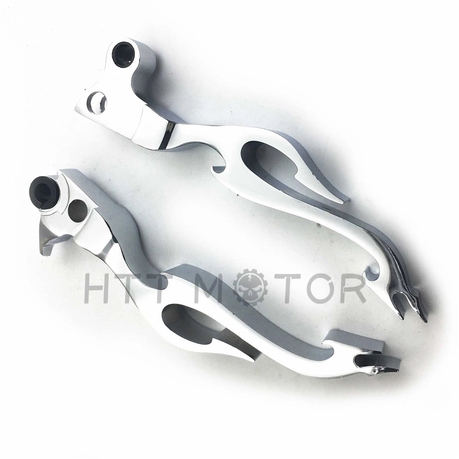 Chrome Brake Clutch Lever Hand Control for Harley XL Dyna Softail Touring (2000–2023)