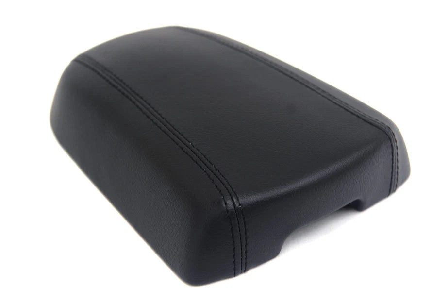 Center Console Armrest Cover for Kia Sportage (2011–2016) Black Leather