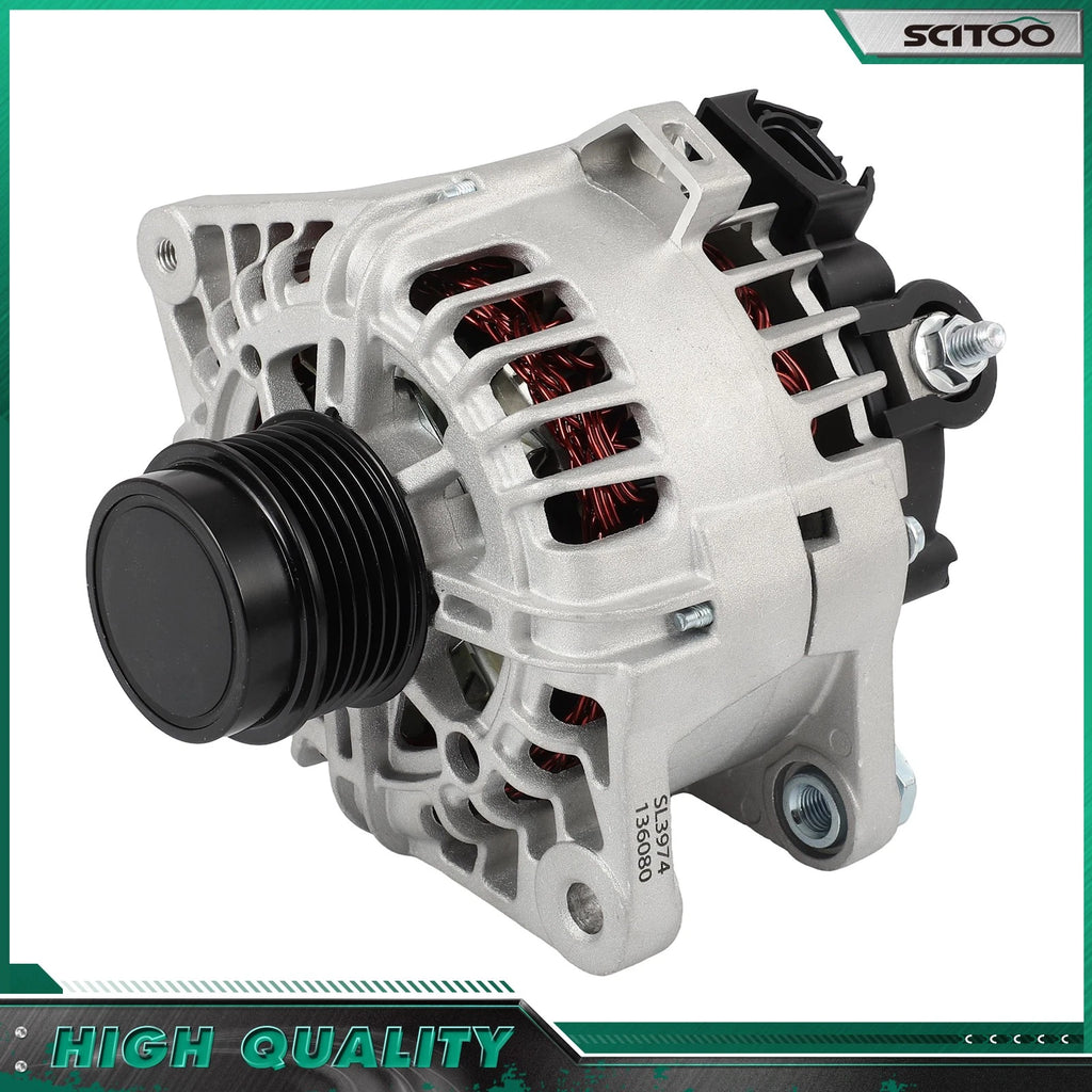 Alternator for Kia Soul (2012–2013) L4 1.6L 110A 11609