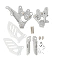 Front Rider Footpegs Footrests Bracket for Suzuki GSXR600 GSXR750 (2011–2025)