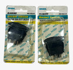 2X Rocker Switch for General Marine RK19550 (Mom On-Off-Mom On)