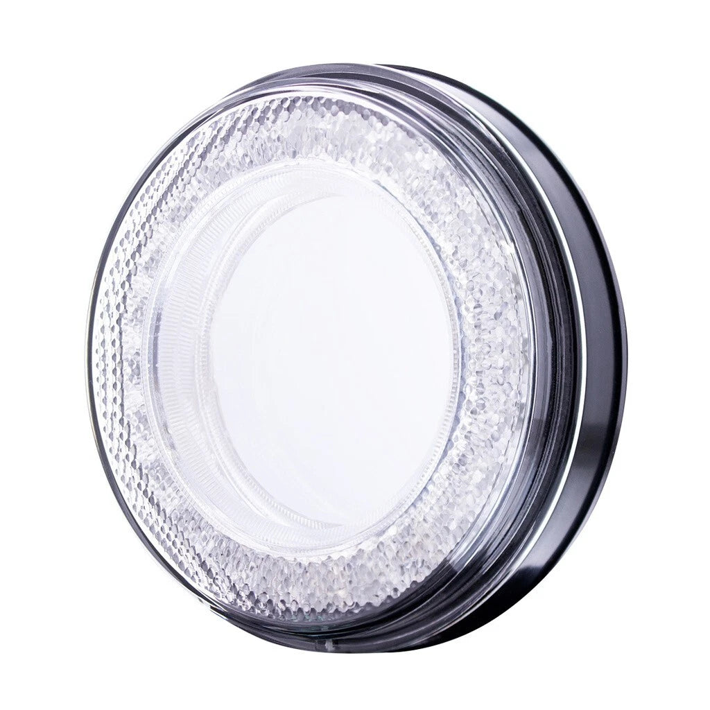 4 Inch Round LED Backup Reverse Light Replacement for Semi Trucks Trailers ( )