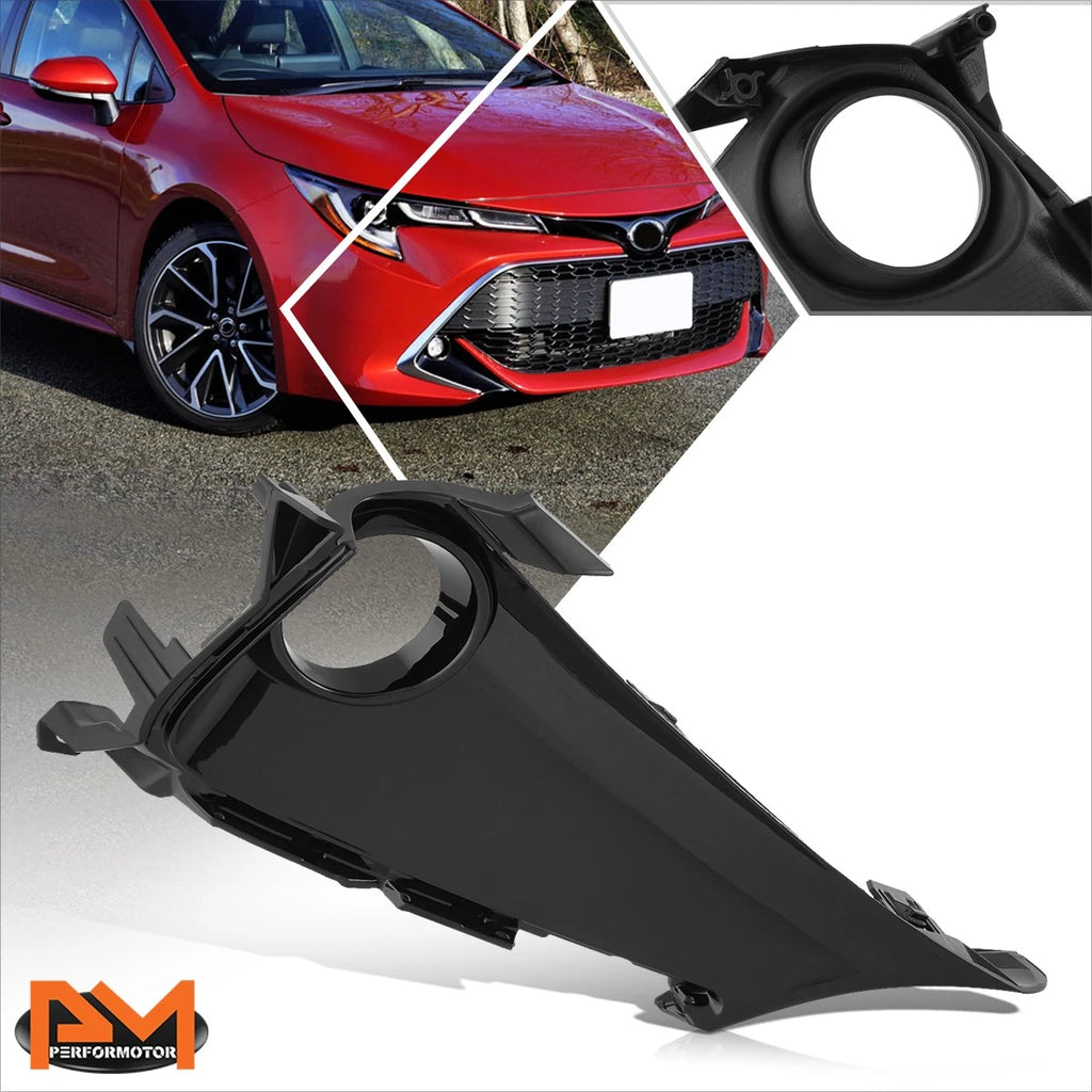Fog Light Bezel Cover for Toyota Corolla (2019–2022) Right Side Black