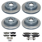 Brake Pad & Rotor Kit for Ram 1500 (2002–2005) - DuraGo, Bosch, Ceramic