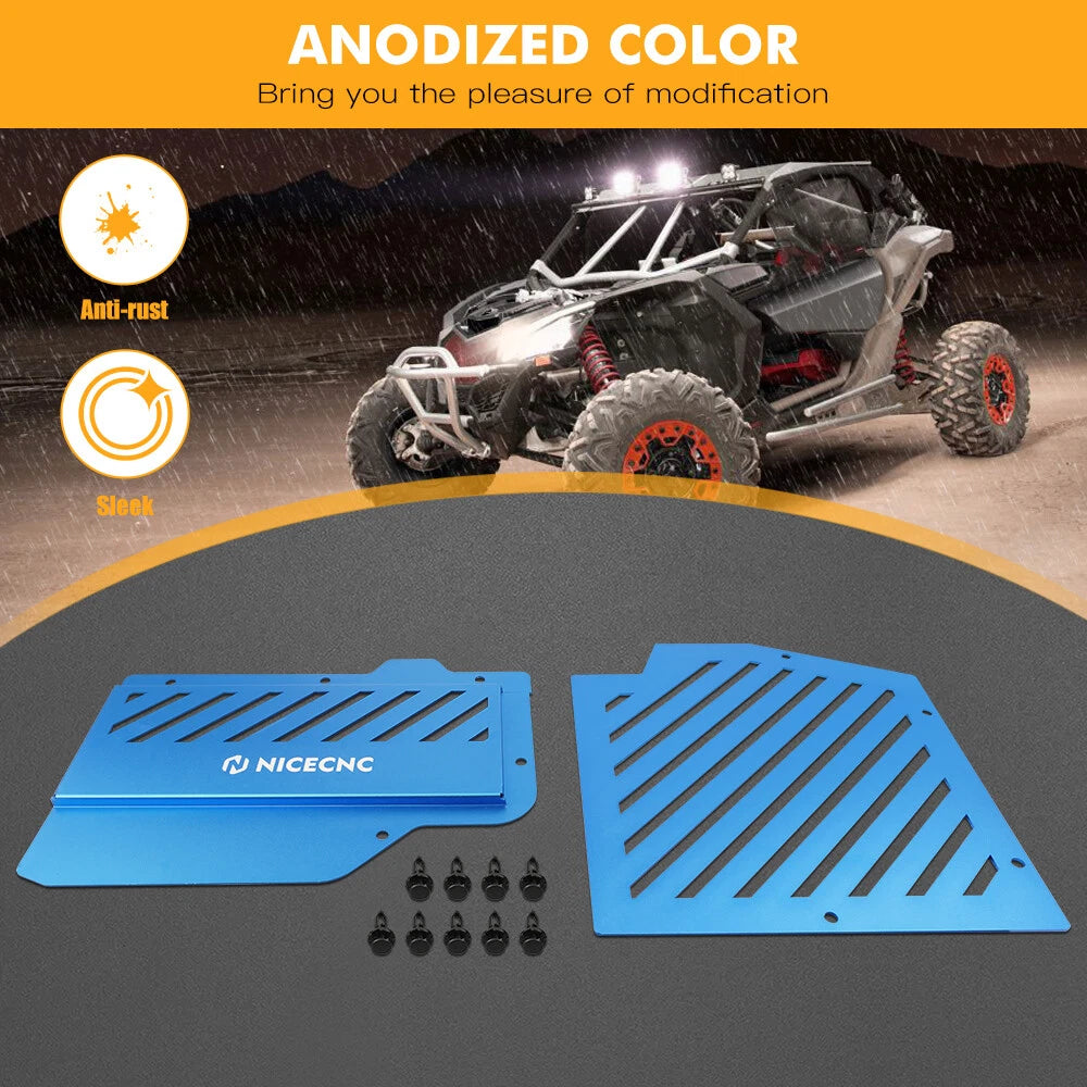 UTV Battery Cover Plate Kit for Can-Am Maverick X3 Max R RR (2017–2020)