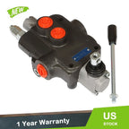 1 Spool Hydraulic Directional Control Valve 21 GPM 3600 PSI SAE Interface