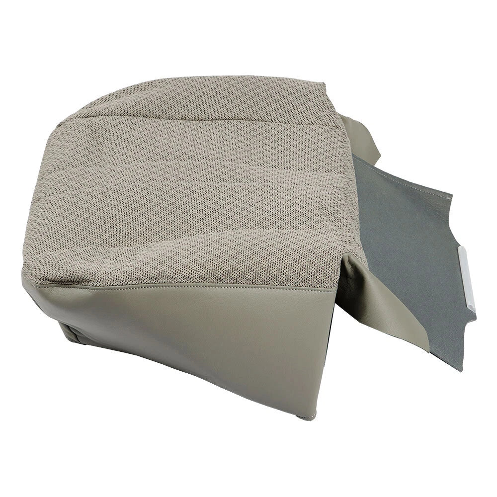 Gray Cloth Driver Bottom Seat Cover for Chevy Express 1500 2500 3500 (2003–2014)