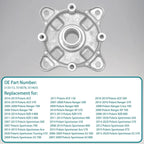 Rear Wheel Hub & Bearing & Studs Kit for Polaris Ranger (2000-2023)