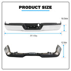 Chrome Rear Step Bumper for Ram 2500 3500 (2013-2018)