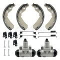 Rear Brake Wheel Cylinders w/Shoes for Kawasaki KAF400 Mule (1992–2006)