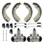 Rear Brake Wheel Cylinders w/Shoes for Kawasaki KAF400 Mule (1992–2006)