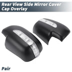Rearview Mirror Cover Overlay Matte Black for Lexus RX330 RX300 RX350 (2003)