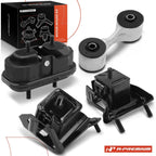 Set of 4 Engine Motor & Transmission Mounts for Chevy Buick 