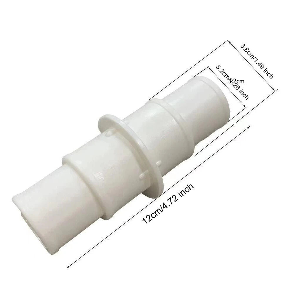 Hose Connector for Swimming Pool Maintenance (1-1/4 in, 1-1/2 in)