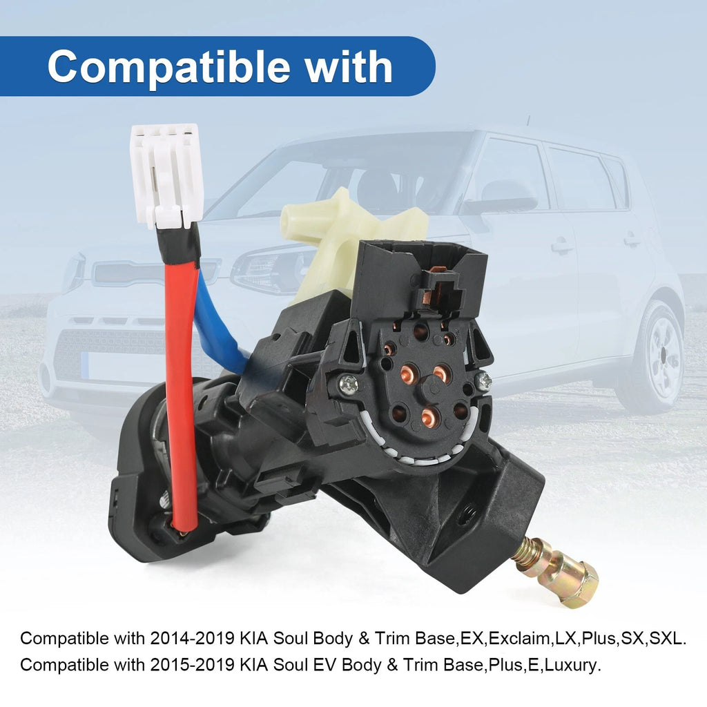 Ignition Lock Switch Set with 2 Keys for Kia Soul (2014-2019)
