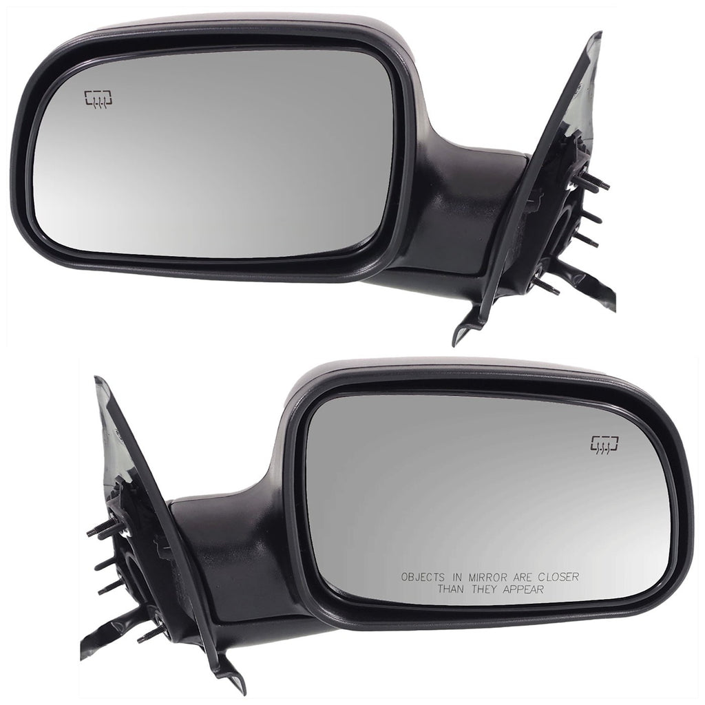 Set of 2 Heated Mirrors for Jeep (1999–2004)