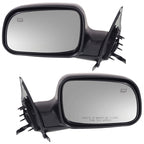 Set of 2 Heated Mirrors for Jeep (1999–2004)