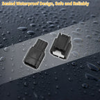8 Pin Front Headlight Connector Plug for Honda - Male Female Wire Terminal