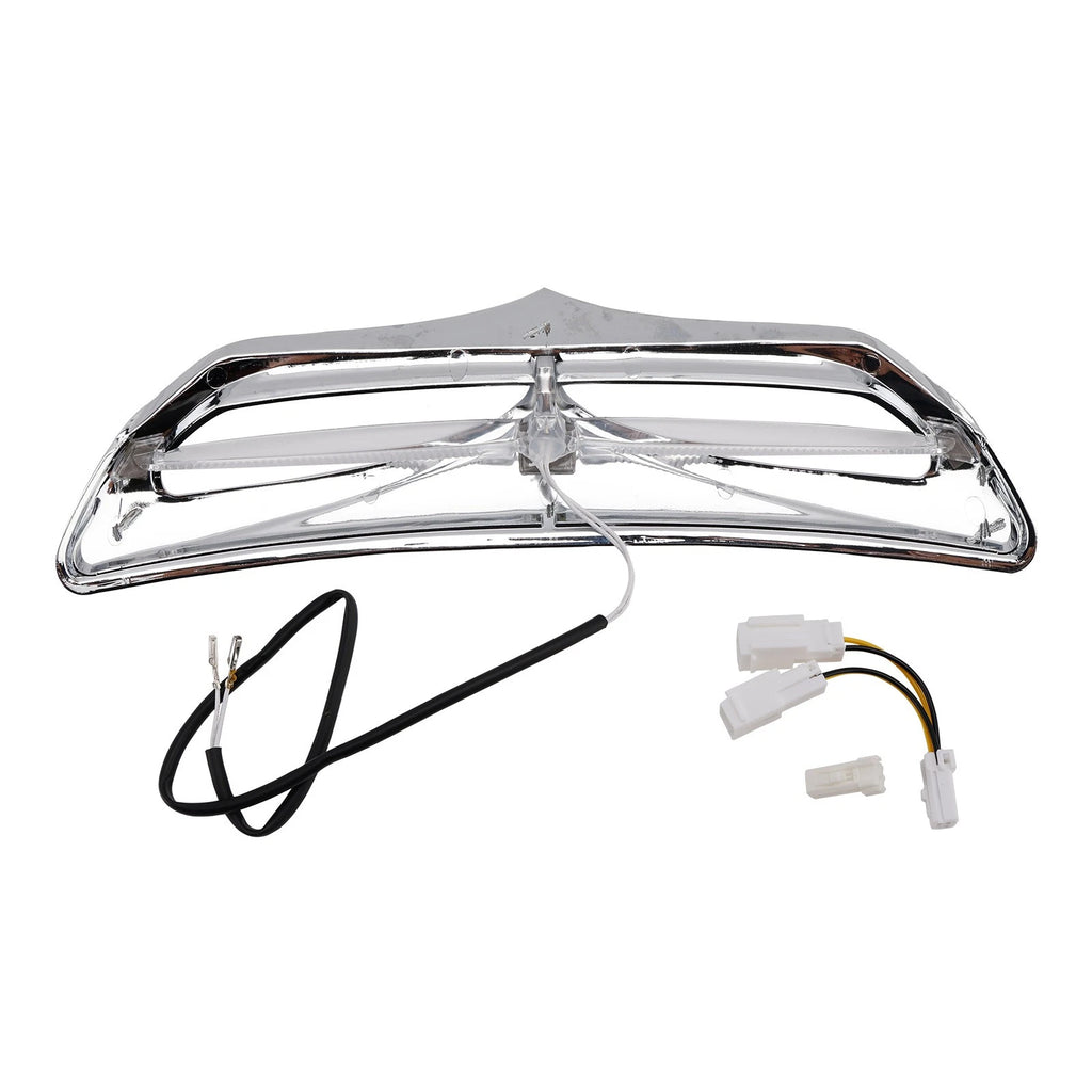 LED Lighted Fairing Vent Trim for Electra Street Glide FLHTCU (2014–2022) Chrome