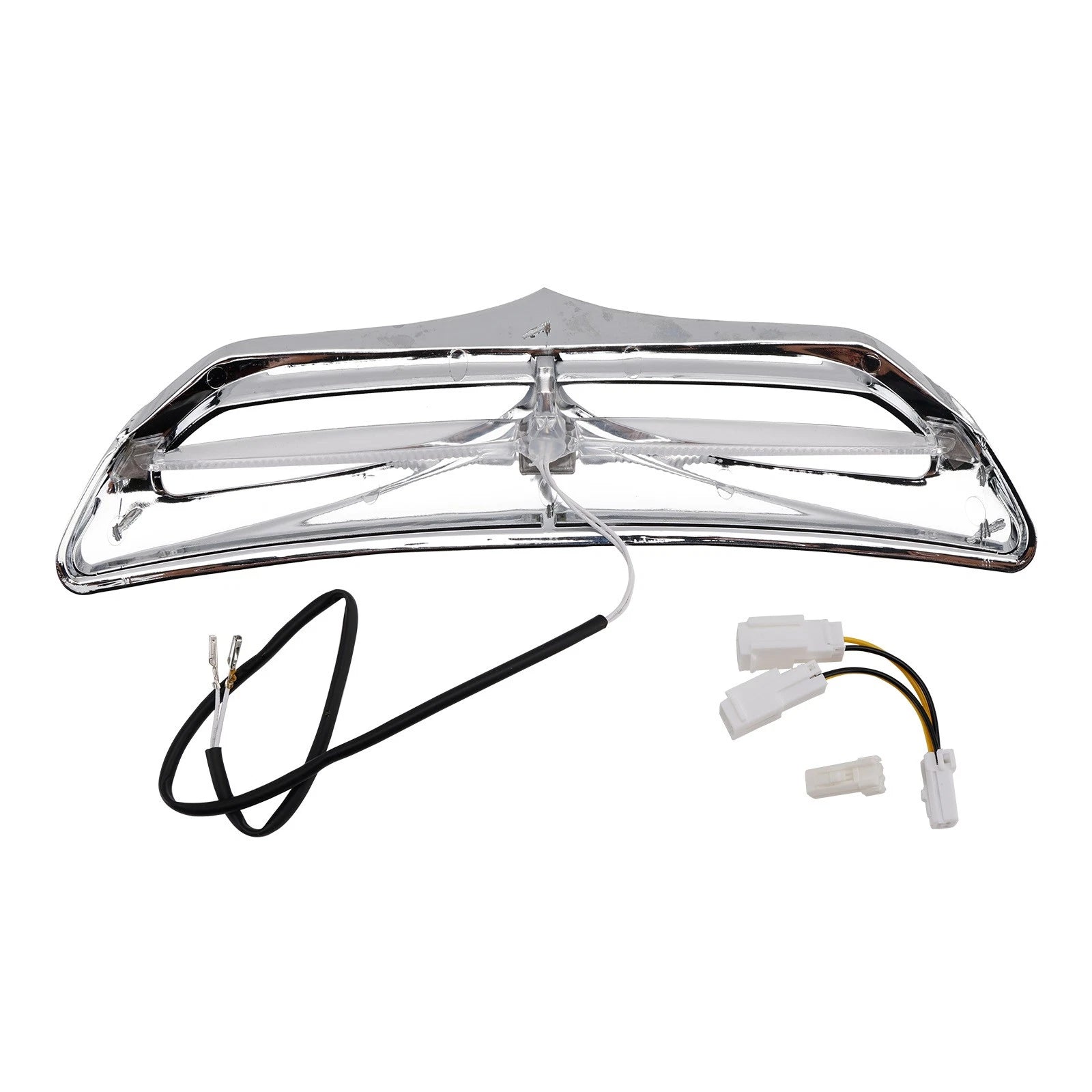 LED Lighted Fairing Vent Trim for Electra Street Glide FLHTCU (2014–2022) Chrome