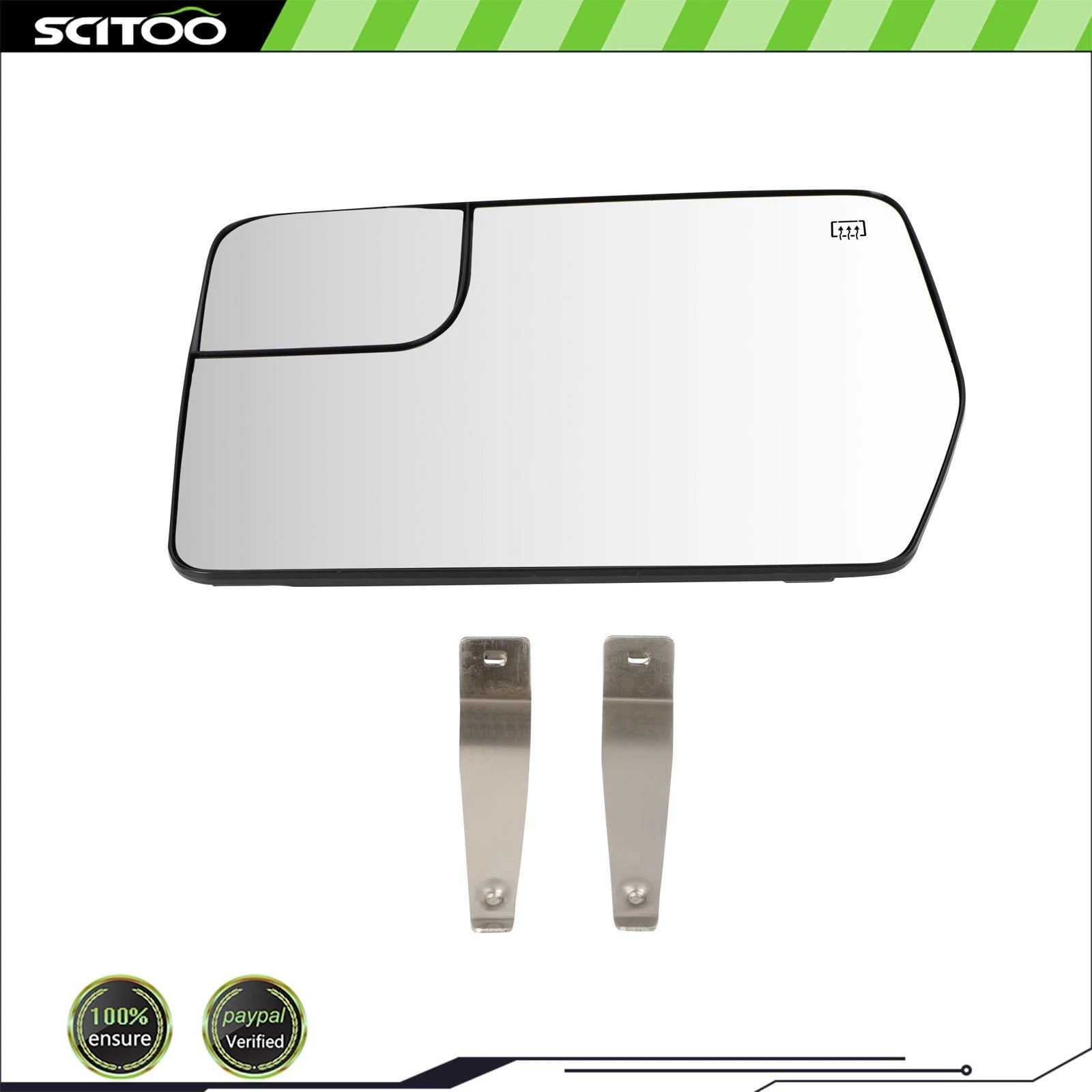 Driver Side Heated Mirror Glass for Ford F-150 (2011–2014)