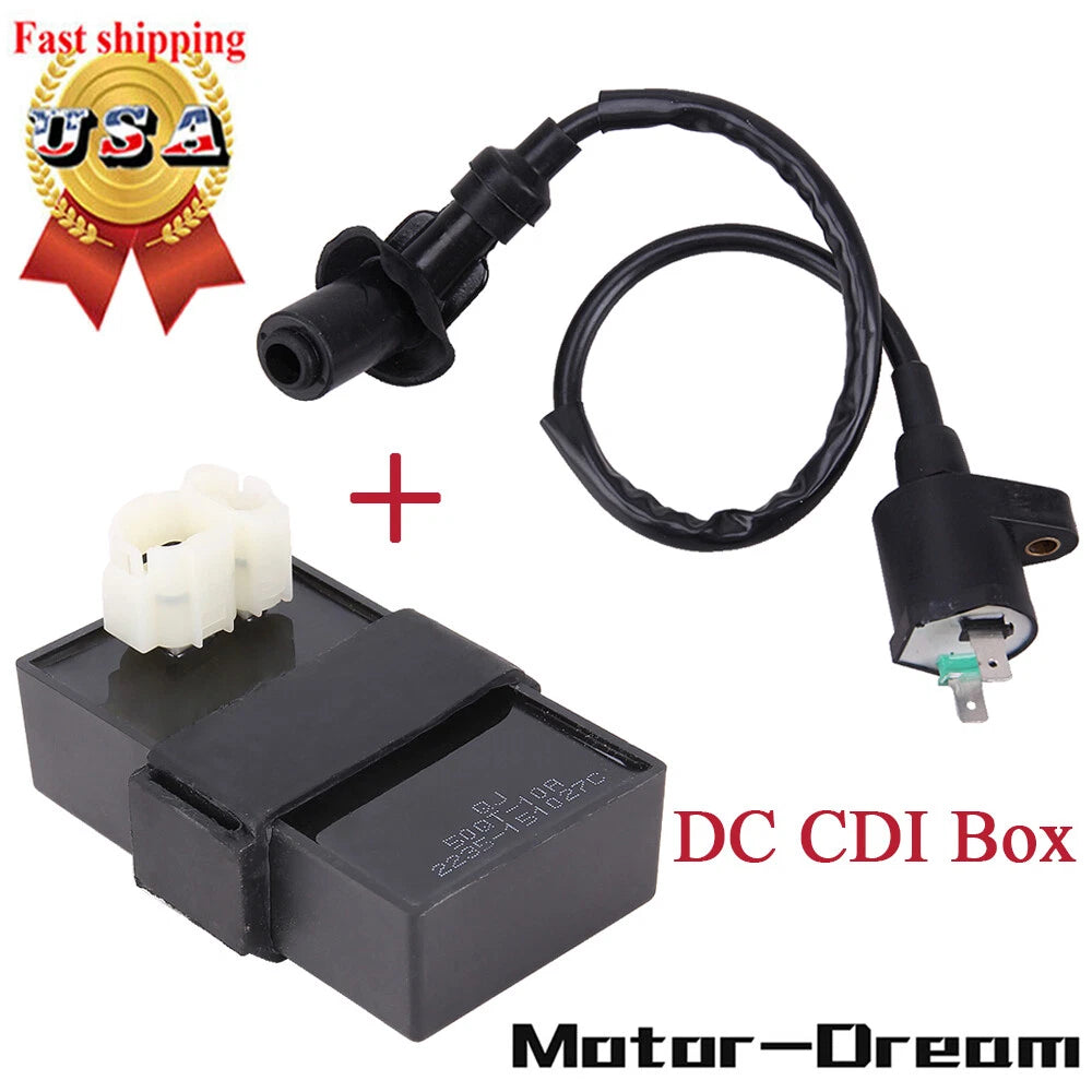 Ignition Coil & DC CDI Box for Honda Foreman 450 TRX450FM 4x4 (1998–2004)