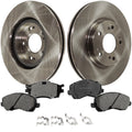 Front Brake Disc Rotors and Pads Kit for Mitsubishi Galant (2004–2007)